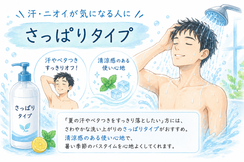 汗・ニオイ・夏に｜さっぱりタイプ